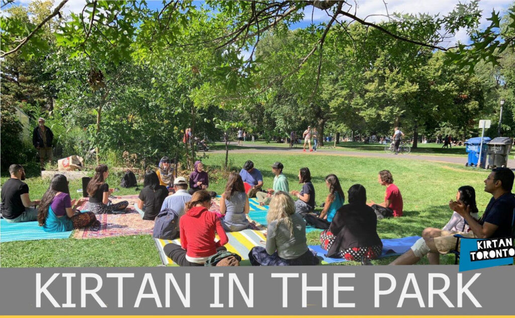 Kirtan in the park