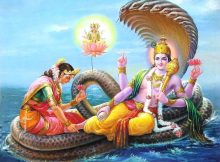 Vishnu and Lakshmi